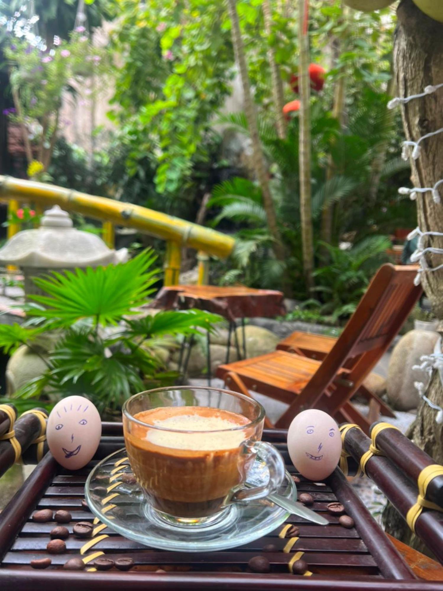 An Vien Coffee & Villa Ha Bang Eksteriør bilde